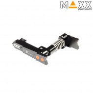 CNC aluminum advanced sgancio caricatore m4 STYLE A black maxx model (mx-mar001sab)