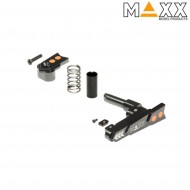 CNC aluminum advanced sgancio caricatore m4 STYLE A black maxx model (mx-mar001sab)