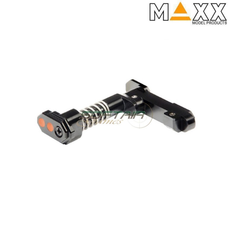CNC aluminum advanced sgancio caricatore m4 STYLE B black maxx model (mx-mar001sbb)