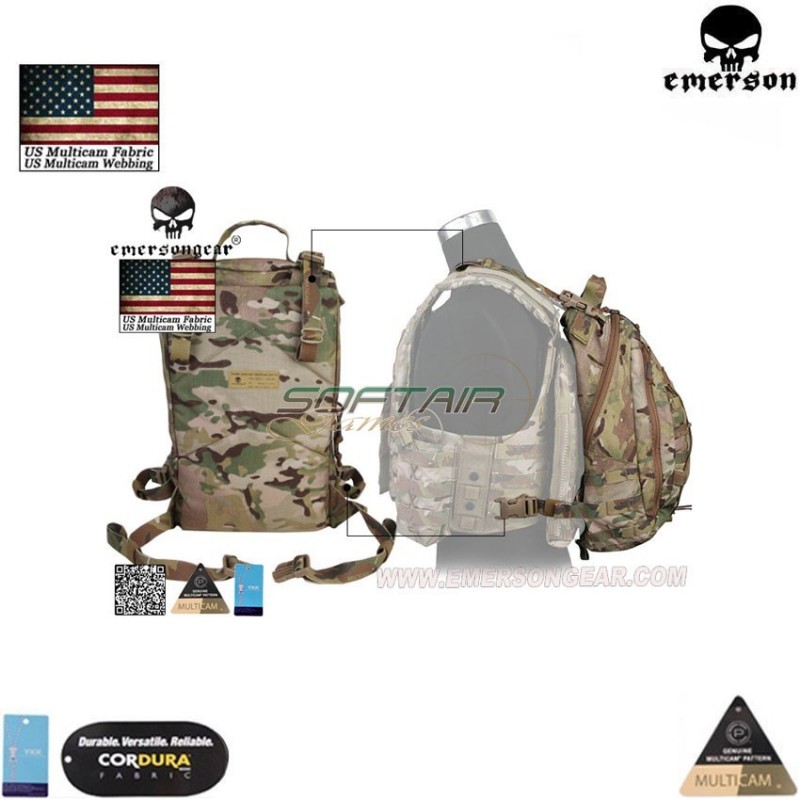Assault Tactical Backpack multicam® genuine usa Emerson (em5818)