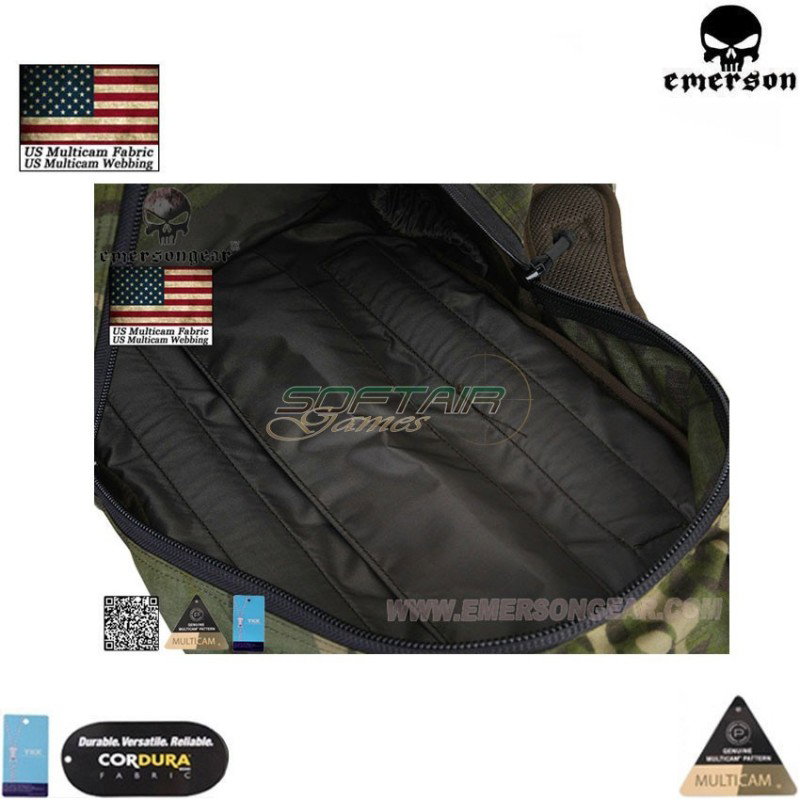 Assault Tactical Backpack multicam® tropic genuine usa Emerson (em5818mctp)