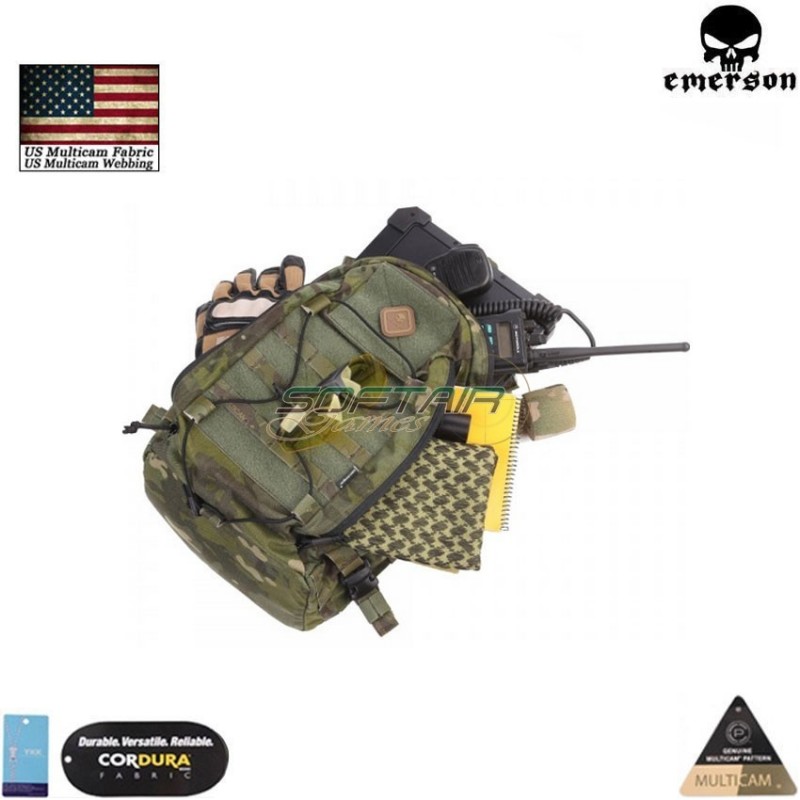 Assault Tactical Backpack multicam® tropic genuine usa Emerson (em5818mctp)