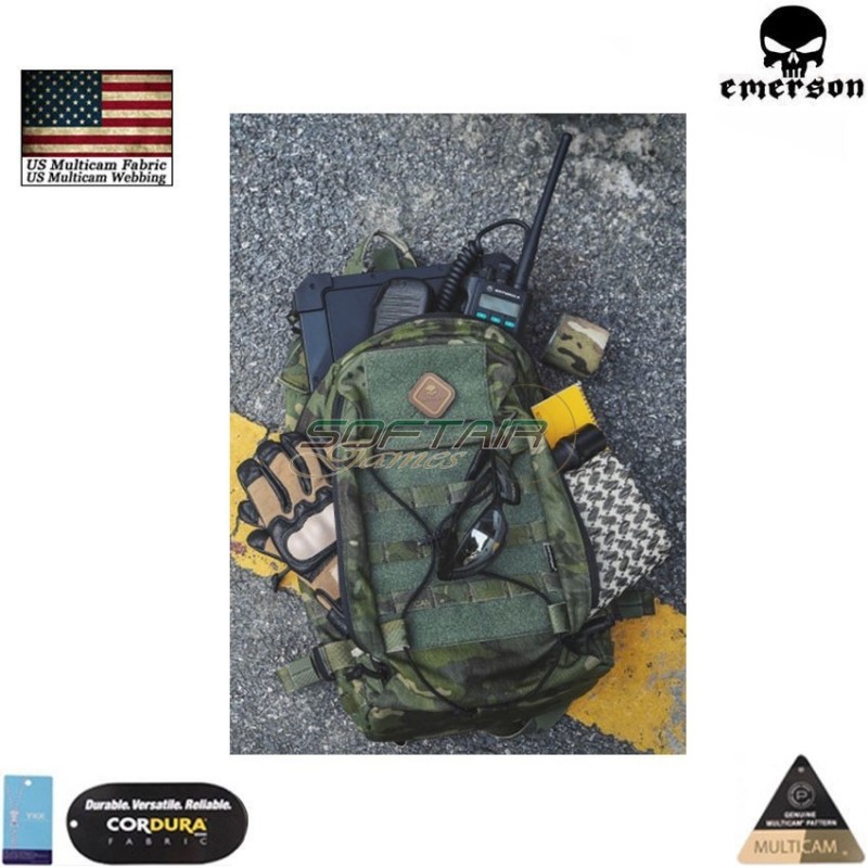 Zaino Tattico Assault multicam® tropic genuine usa Emerson (em5818mctp)