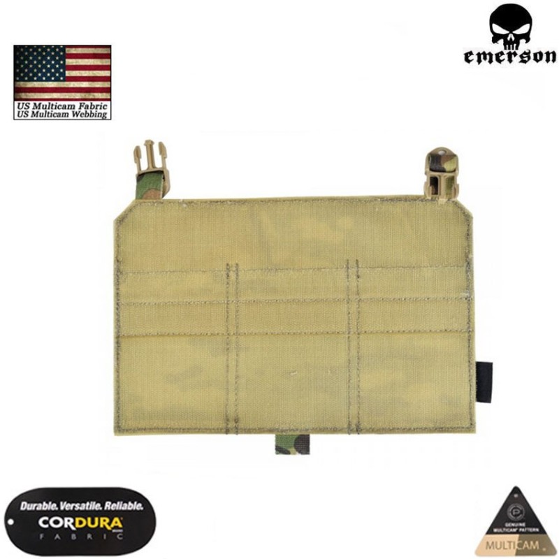 Tasca Panel Tripla Elastica M4 Per 419/420 Vest multicam® genuine usa Emerson (em6407mc)