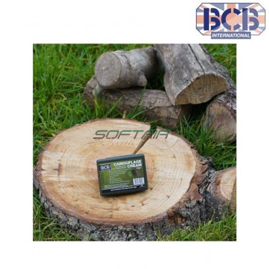 Camo compact woodland crema 3 colori con specchio bcb (bcb-463115)