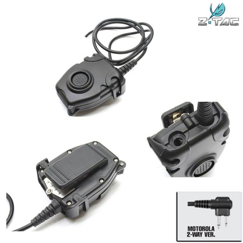 Zpeltor Style Ptt Military Standard Version motorola 2 pin Z-tactical (z112-moto2)