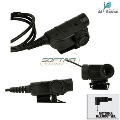 Silynx Style Ptt Military Standard Version motorola 1 pin Z-tactical (z125-moto1)