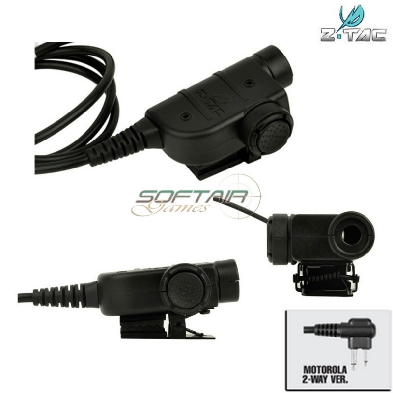 Silinx Style Ptt Military Standard Version motorola 2 pin Z-tactical (z125-moto2)