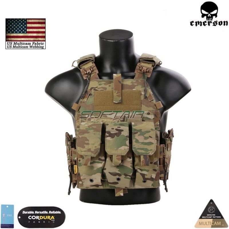 Plate carrier Quick Release 094K style multicam® genuine usa emerson (em7405mc)