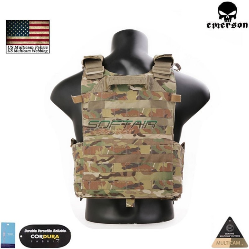 Plate carrier Quick Release 094K style multicam® genuine usa emerson (em7405mc)