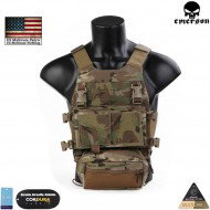 Vest fcs style multicam® genuine usa c/mk chest rig set emerson (em7407mc)