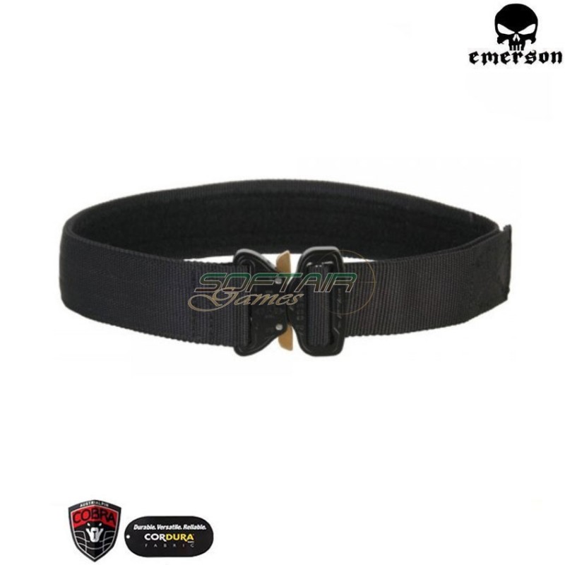 Cobra 1.75" Cintura Inner Blue Label Black Emerson (em9302b)