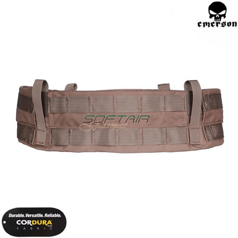 Cinturone cp style modular rigger's mrb coyote brown emerson (em9341cb)