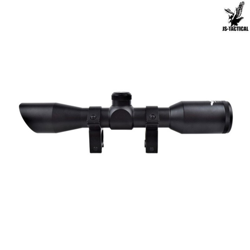 Ottica compact zoom 4x lente 32mm black js tactical (js-4x32compact)
