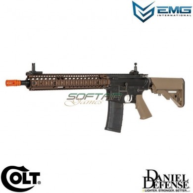 Electric rifle colt dd mk18 block 2 12" two tone emg (emg-028880)