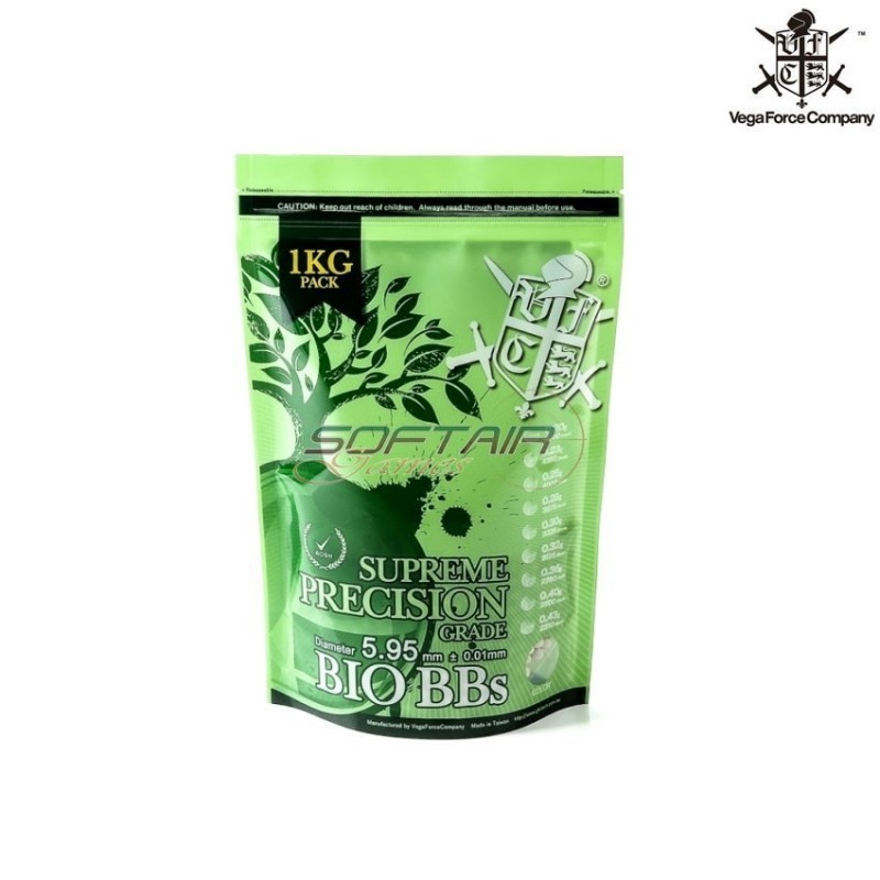 Busta Pallini Bio 0.36gr White Vfc (vf9-bbb20wh36)