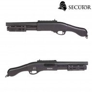 Fucile a molla pompa velites ferrum s-ii black secutor (sr-sav0027)