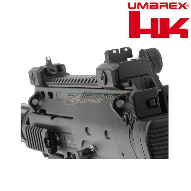 Electric Submachine Gun Mp7a1 W/silencer Black Smg Full Metal Version umarex (um-2.5701)