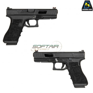 Pistola a CO2 mod.854 g17 style scarrellante black double bell (db-030581)