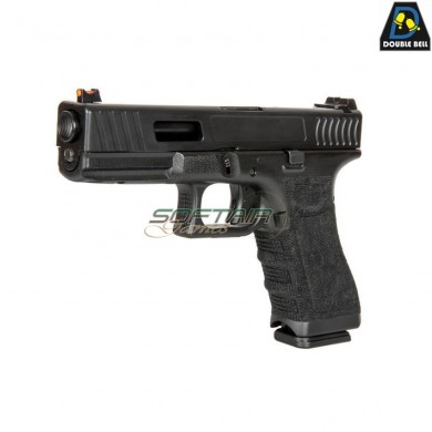 Pistola a CO2 mod.854 g17 style scarrellante black double bell (db-030581)