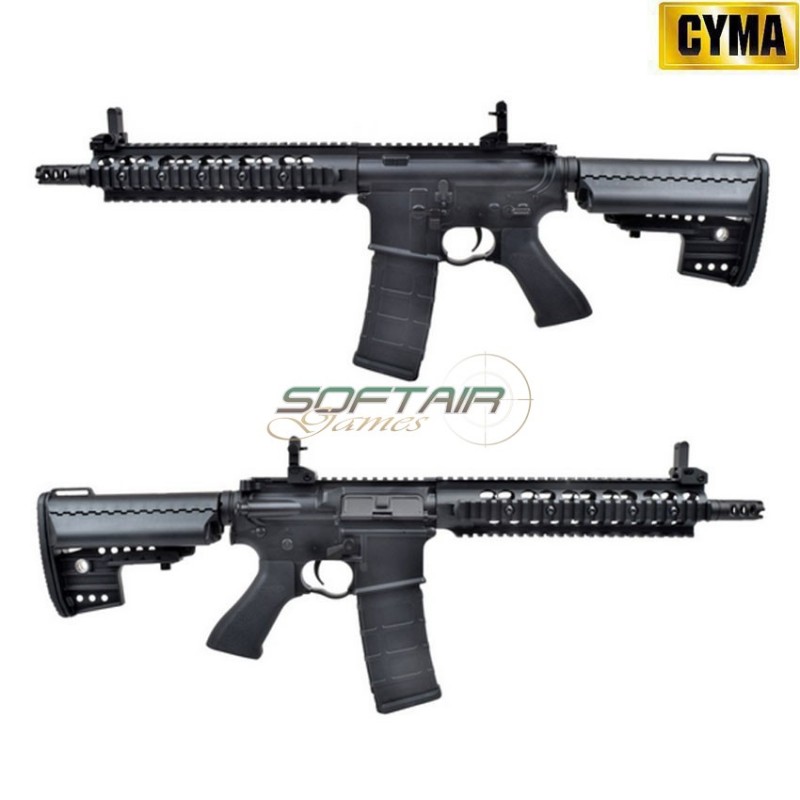 Electric rifle M4 CARBINE RIS full metal black cyma (cm091b)