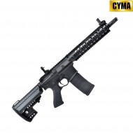 Electric rifle M4 CARBINE RIS full metal black cyma (cm091b)
