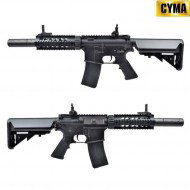Electric rifle M4 CQB SILENCED sport line black cyma (cm513)