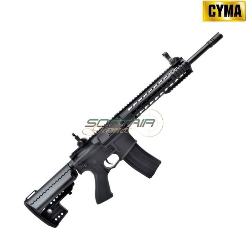 Electric rifle M4 KEYMOD 10" sport line black cyma (cm615)