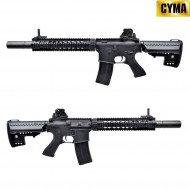 Fucile elettrico M4 CARBINE RIS SILENCED sport line black cyma (cm631)