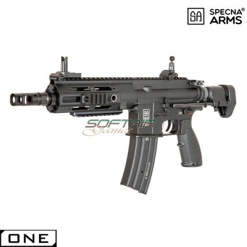 Electric Rifle one™ 416c Hk Type Sa-h07 Black Enter & Convert™ System Specna Arms® (spe-01-019515)