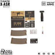 Electric Rifle Daniel Defense® Sa-e19 Edge™ Mk18 Mod1 Carbine Replica Two Tone Specna Arms® (spe-01-030185)