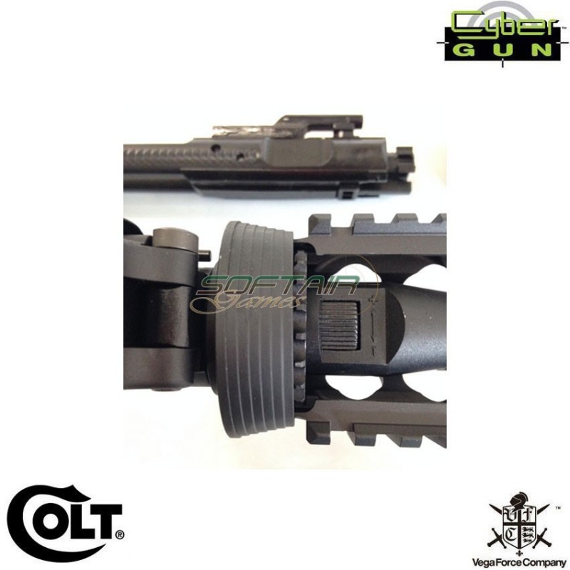 NEW 2023 Version Fucile a Gas Colt M4A1 Ris GBBR Black VFC Cybergun (180559)