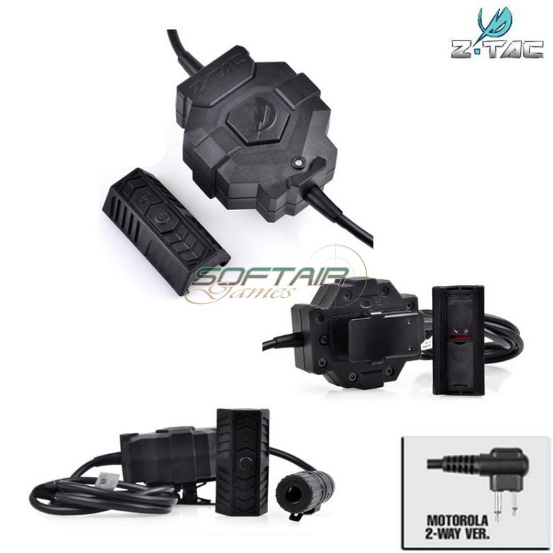 Wireless Ptt Military Standard Version Motorola 2 pin Z-tactical (z123-moto2)