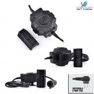 Wireless Ptt Military Standard Version Motorola 2 pin Z-tactical (z123-moto2)
