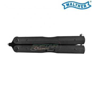 Butterfly knife con custodia walther (um-5.0731x)
