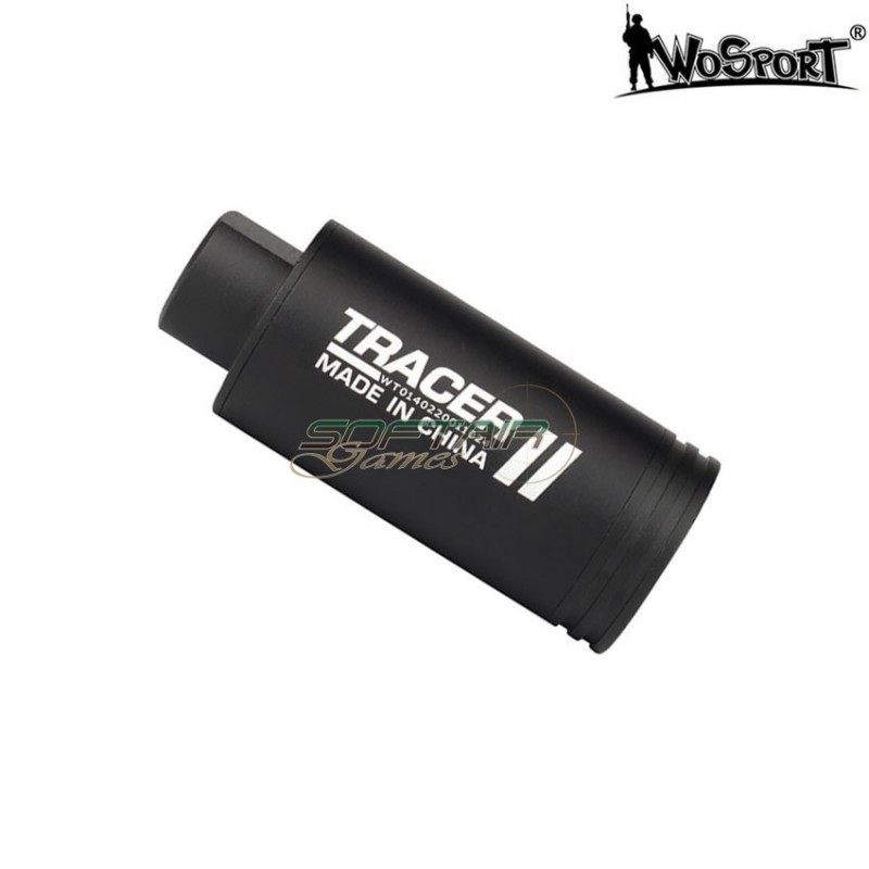 Unità tracciante TRACER II 14mm nero wosport (wo-ex14b)