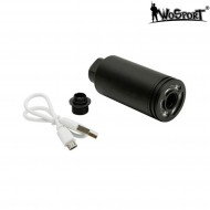 Unità tracciante TRACER II 14mm nero wosport (wo-ex14b)