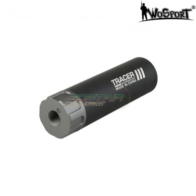 Unità tracciante TRACER III 13.2 14mm nero wosport (wo-ex19b)