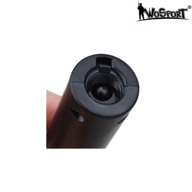 Set 6pcs cartridge 1x15 black wosport (wo-ex15b)