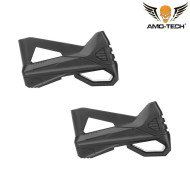 SET 2 pezzi nero estrattore caricatori 5.56 serie stanag amo-tech® (amt-wo-ex1203b)