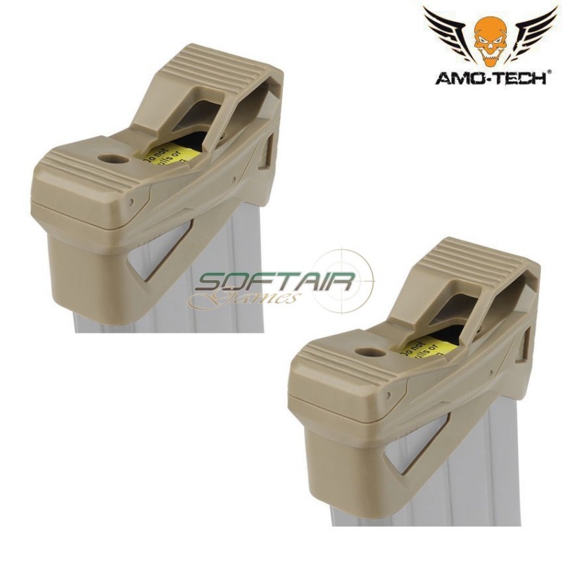 2-piece SET dark earth magazine extractor 5.56 stanag series amo-tech® (amt-wo-ex1203t)