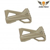 SET 2 pezzi dark earth estrattore caricatori 5.56 serie stanag amo-tech® (amt-wo-ex1203t)