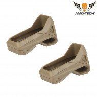 SET 2 pezzi dark earth estrattore caricatori 5.56 serie pg amo-tech® (amt-wo-ex1204t)