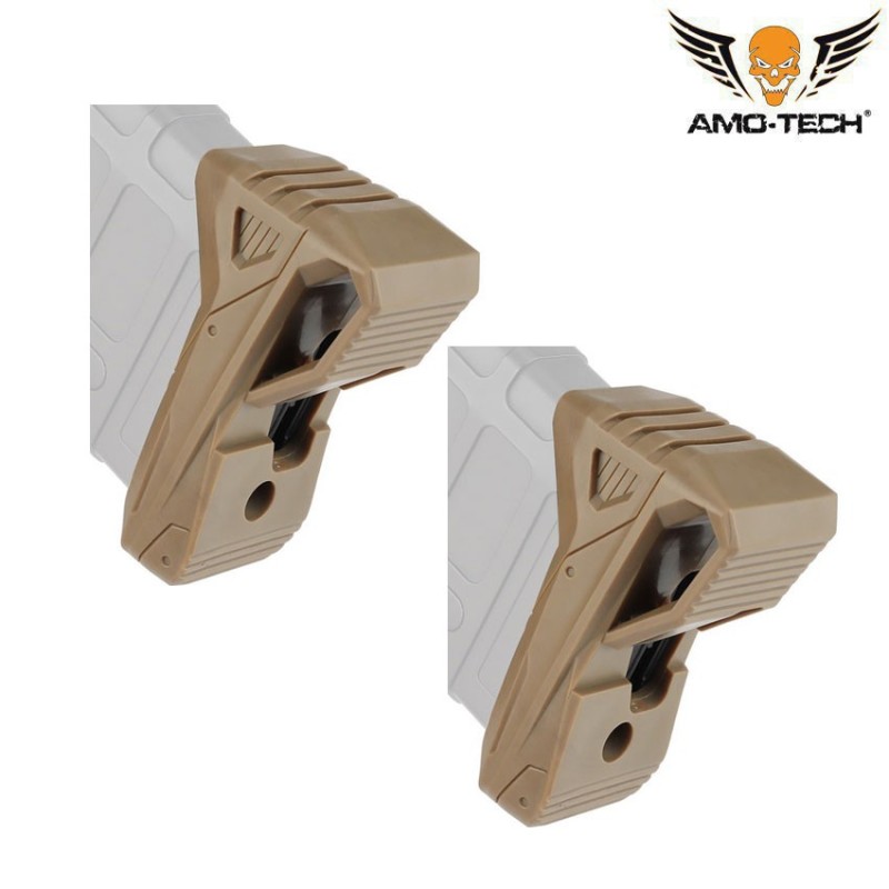 2-piece SET dark earth magazine extractor 5.56 pg series amo-tech® (amt-wo-ex1204t)