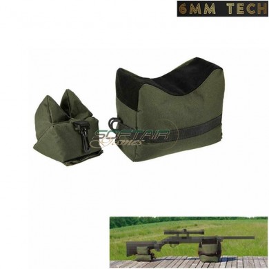 Tactical support bag for sniper GREEN 6MM TECH (6mmt-01-od)