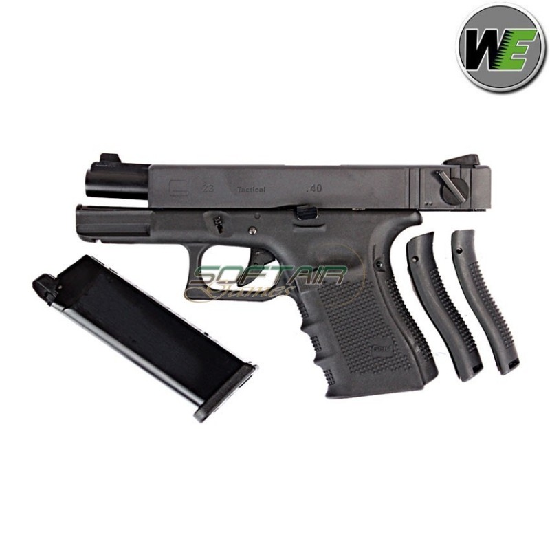 Pistola a gas glock 23 gen.4 black we (we-we00093)