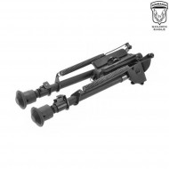 Bipiede pieghevole ed estendibile nero golden eagle (ge-m153)