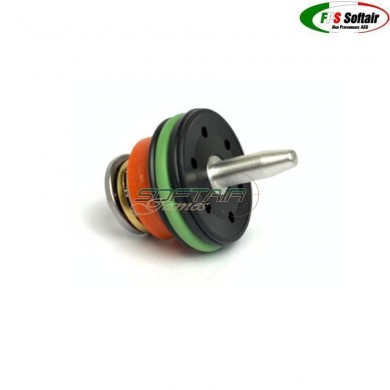 Cnc Pom Air Brake Double O-ring Ball Bearing Aeg Piston Head With Adjustable Aoe Fps (fps-tpaa)