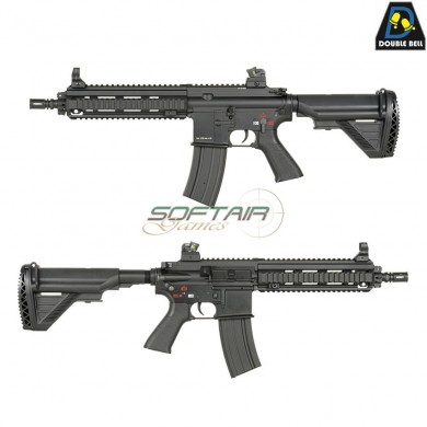 Electric rifle HK416 type 801 carbine black full metal double bell (db-801-bk)
