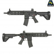 Fucile elettrico HK416 type 801 carbine nero full metal double bell (db-801-bk)